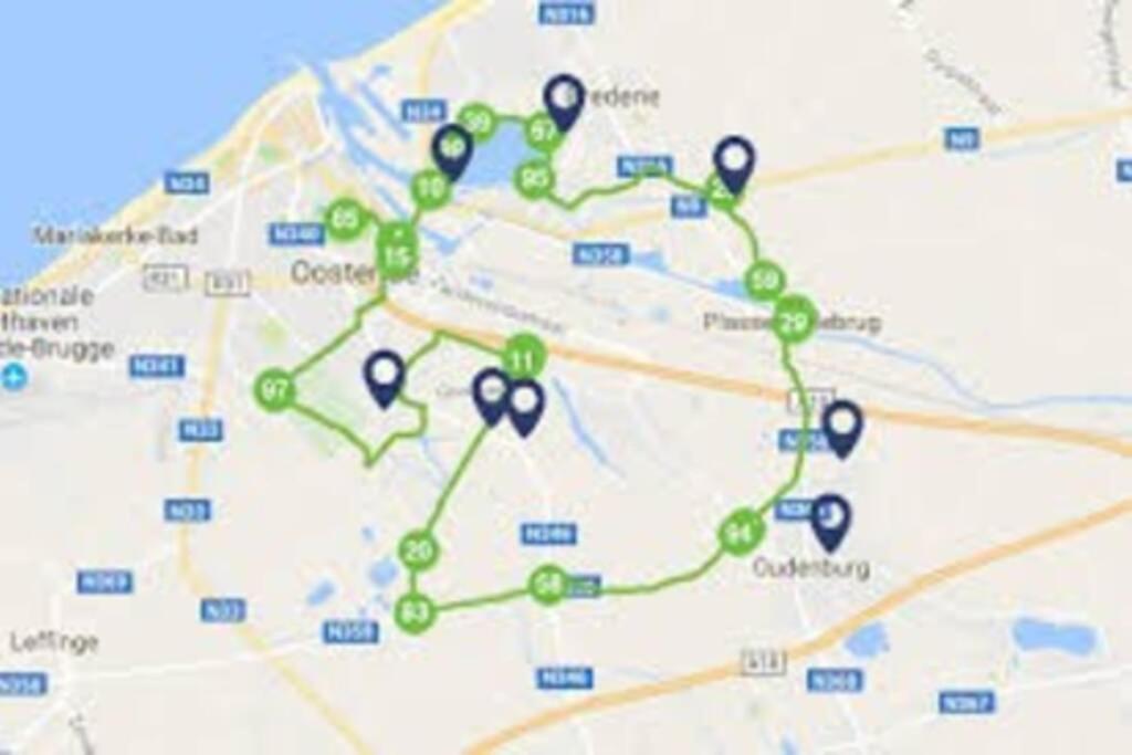 Die Huis 14-Een Oase Van Rust Tussen Polders En Kust Οστένδη Εξωτερικό φωτογραφία